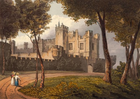 Wilton castle, 15th century castle near the village of Witton-le-Wear near Bishop Auckland in the