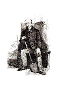 Types from Holland around 1841, doodgraver means gravedigger in German, Netherlands, authentic,