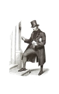 Types from Holland around 1841, letter order, means postman or letter deliverer in German,