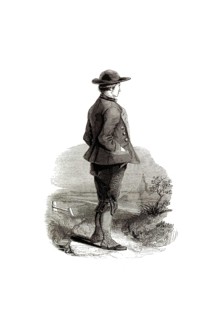Types from Holland around 1841, De Zeeuwse Arbeider, The Zeeland Worker, Netherlands, authentic,