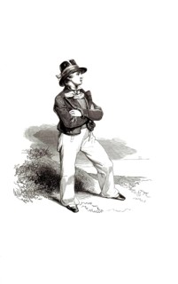 Types from Holland around 1841, De kwekeling voor de zeevaart, the apprentice, seafaring pupil or