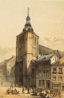 Sint-Matthiaskerk, St. Matthias Church, in Maastricht is a Gothic church from the 14th to the 16th