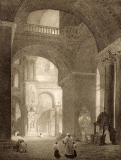 San Martino Church, St. Martin, in the Sestiere Castello in Venice. The interior is characterized