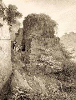 Tomb of Virgil, Tomba di Virgilio, Parco Vergiliano a Piedigrotta in Naples, a Roman columbarium