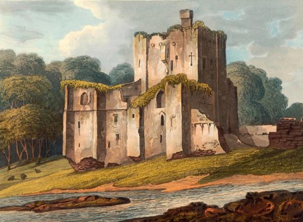 Brougham Castle is the ruin of a medieval castle about 3 kilometers southeast of Penrith in the