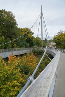 Skywalk, viewing platform at the Königsstuhl National Park Center, Jasmund National Park, Sassnitz,