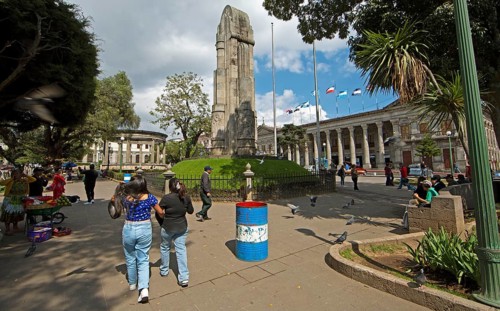 Parque Centroamérica or Parque Central, Quetzaltenango or Xela, Quetzaltenango Province, Guatemala