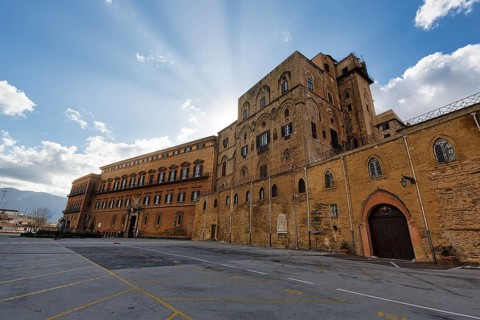 Palazzo dei Normanni, Norman Palace, Palazzo Reale, historic castle, seat of the Regional Assembly,