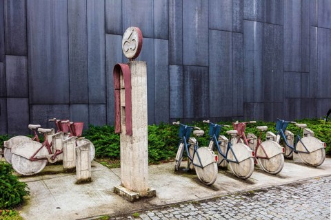 Details of the old town lanes, Krakow, Poland