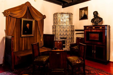 Rector's Office, Collegium Maius oldest building of the Jagellonian University, 1364, Krakow,
