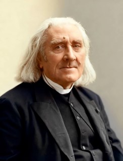 Portrait of Franz Liszt, 1811-1886, Hungarian composer, virtuoso pianist, photograph by Nadar,