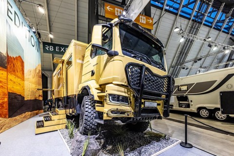Expedition motorhome from RB Expedition GmbH. 6x6 off-road vehicle with luxury equipment. The list