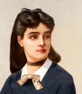 Marie-Sophie Germain, 1776 –1831, French mathematician, physicist and philosopher, digitally edited