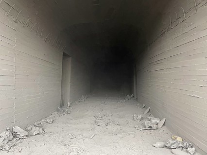 In Sarrin, Aleppo province, on January 27, 2026, footage captures an extensive subterranean network