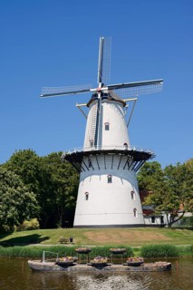 De Hoop windmill, Middelburg, Walcheren, Zeeland, Netherlands