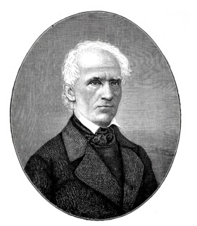 Peter Joseph Büscher, teacher, born around 1814, authentic, digitally restored reproduction from a