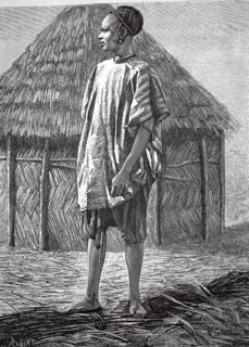 A boy from the Malinke, Malinké or Maninka tribe, African people, the vast regions of Senegal via