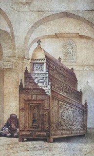 Cenotaph, empty tomb of Esther, Hadassah, the symbolic tomb of the biblical Queen Esther in