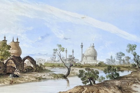 The Mosquée du Chah is the famous Imam Mosque, Masjed-e Imam, formerly Shah Mosque on Naqsh-e-Jahan