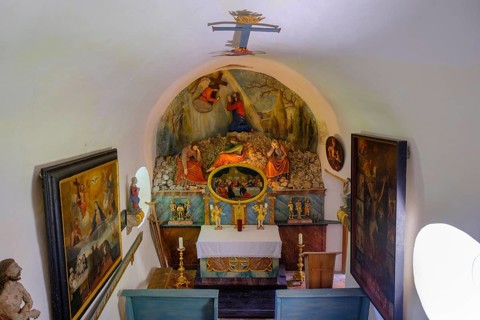 Ölbergkapelle bei Sachrang, Sachranger Tal, Chiemgau, Upper Bavaria, Bavaria, Upper Bavaria,