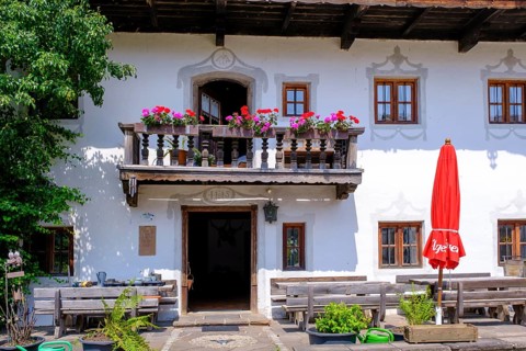 Birthplace Peter Müllner, Sachrang, Sachranger Tal, Chiemgau, Upper Bavaria, Bavaria, Upper
