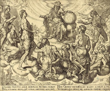 Biblical story of Job, In the Book of Job (chapters 1 and 2) Satan challenges God by claiming that