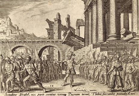 From The Disasters of The Jewish People: After the death of King Zimri, the people of Israel (ca.