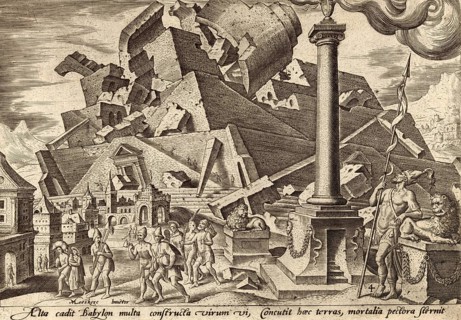 From The Disasters of The Jewish People: The Destruction of the Tower of Babel and the Scattering