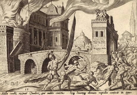 From The Disasters of The Jewish People: The Conquest of Tirzah was a significant event in the