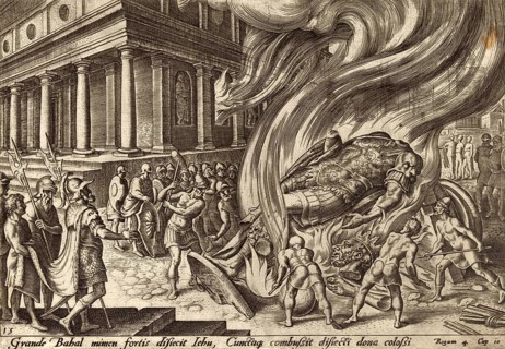 From The Disasters of The Jewish People: Jehu, King of Israel, destroyed the Baal cult by having