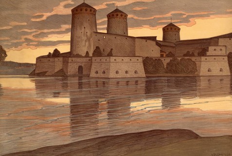 Olavinlinna or Olofsborg is a medieval castle from 1475 in the city of Savonlinna in Finland. It is