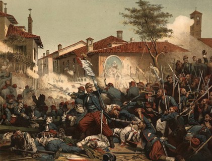 The Battle of Magenta on June 4, 1859 was a battle in the Sardinian War between the Austrian Empire