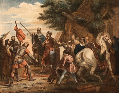 Before the Battle of Bouvines (1214), Philip II. Before the Battle of Bouvines (1214), Philip II