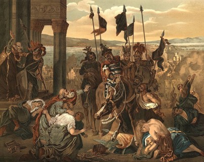 The conquest of Constantinople in April 1204 was the culmination of the Fourth Crusade, in which