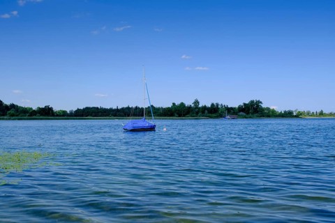 Steg am Chiemsee bei Prien, Chiemgau, Upper Bavaria, Bavaria, Upper Bavaria, Bavaria, Germany