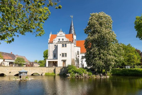 Wasserschloss Oberau, Meissen District, Saxony, Germany