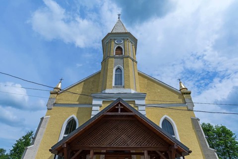 Former Lutheran Church, today Orthodox, Lanivka, Ukraine