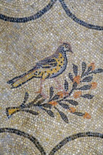 Floor mosaic, Basilica of Santa Maria Assunta of Aquileia, St. Hermagor, Aquileia near Grado,