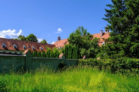 Kloster, Altenhohenau bei Griestätt, Chiemgau, Upper Bavaria, Bavaria, Germany