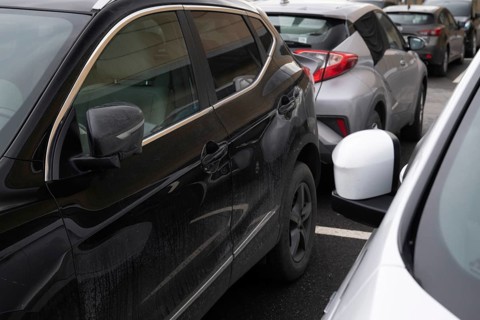 Parked cars, Bern, Switzerland
