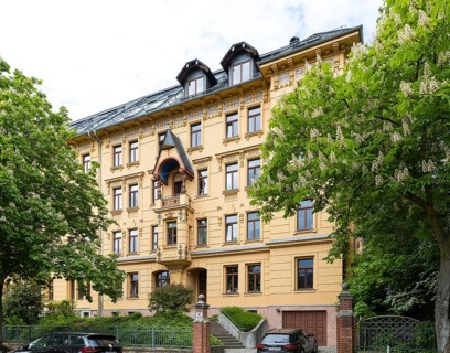 Marianne Brandt House, Art Nouveau villas and Wilhelminian era buildings on Kaßberg, Chemnitz,