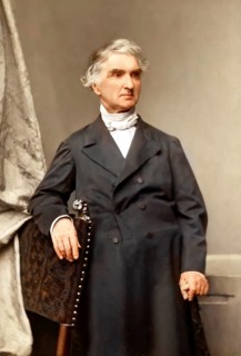 Justus Freiherr von Liebig, 1803 – 1873, German chemist and scientist, digitally edited after