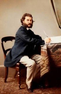 Johann Baptist Strauss II, 1825 – 1899, Austrian composer and violinist, 1879, digitally edited