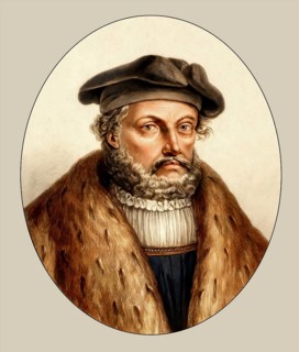 Frederick III or Frederick the Wise, 1463 - 1525, Prince-elector of Saxony, digitally edited,