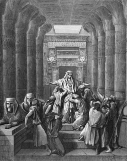 First book of Moses, chapter 45, verse 1, Jopseph reveals himself to his brothers as no longer an