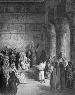 First book of Moses, chapter 41, verse 14, Jospeph was brought out of prison and interprets