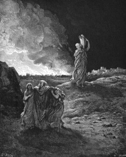 First book of Moses, chapter, 19 verse 23, Lot's salvation, the Lord rained sulfur and fire on