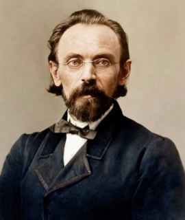 Richard August Carl Emil Erlenmeyer, 1825 – 1909, German chemist, digitally edited