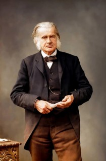 Thomas Henry Huxley, 1825 – 1895, English biologist and anthropologist, specialized in comparative