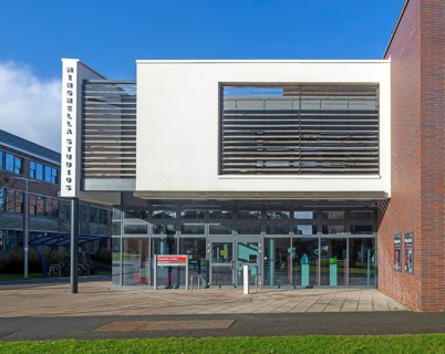 Minghella Studios building, Whiteknights Campus, University of Reading, Reading, Berkshire,